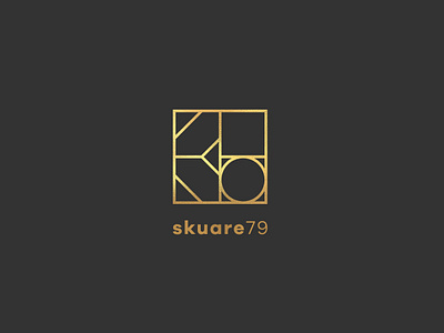 Skuare79 Logo branding branding and identity gold graphicdesign identity logo logotype symbol
