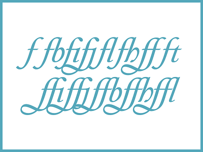 The Fs Italic typedesign typography