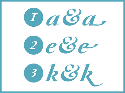 Some Final Forms In Bold paciencia type family typedesign typography