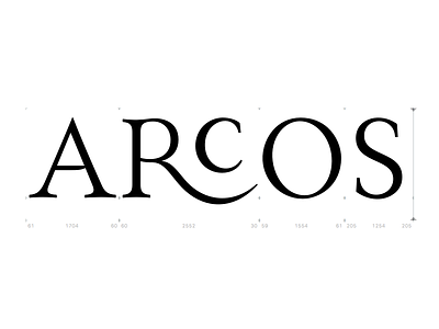 Arcos type design typography