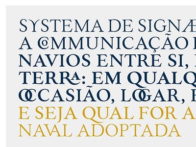 Capitals ligatures type design typography