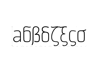 абβδζξςσ font type design typedesign typography