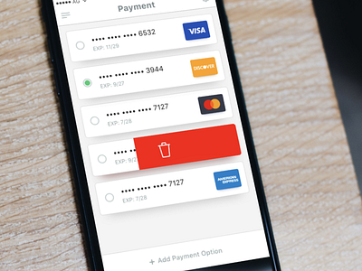 AWS Billing – Payment andregivenchy application cards design digital payment experience management screen simple clean interface ui ux visual interface