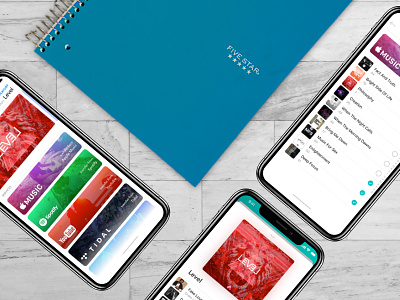 SongShift - Services and Playlist andregivenchy application experience givenchy interface iphone x mobile music playlist product design ui ux