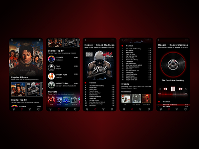 Daily UI Challenge - Music Player adobexd app challenge dailyart dailyui design designproject music music app music player ui uidaily uidailychallenge uidesign website