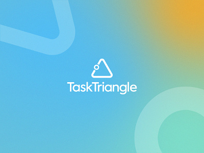 Task Triangle - Brand Design brand design brand identity branding circle clean design gradient icon logo minimal minimalist san serif triangle typography vector wordmark