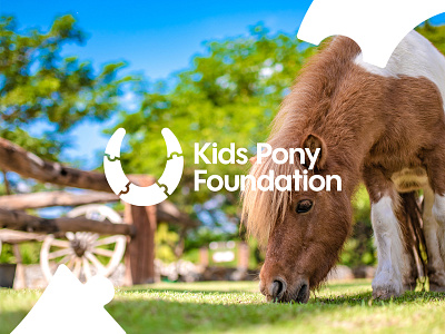 Kids Pony Foundation - Brand Design autism brand identity branding clean design icon jig saw logo minimal minimalist pieces pony puzzle puzzle piece special needs typography vector