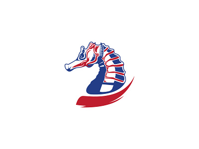 Detailed Seahorse Logo animal branding detail emblem graphic design icon logo sea seahorse vector