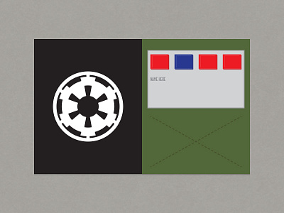 Galactic Empire Name Tag