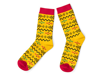 Africa Sock II africa africa pattern african african animals clothing fashion jacquard knitting lonati pattern sock socks