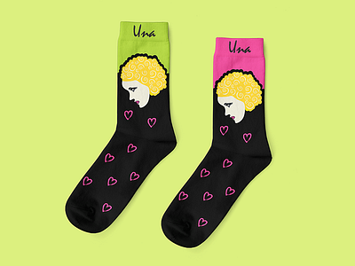 Sonja Savic 2019 apparel artist colorfull design illustrator jacquard knitting movie socks sonjasavic