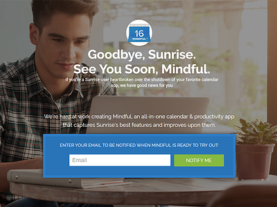 Mindful.am bps cro landing page mindful