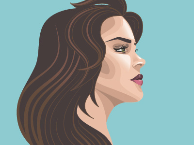 Portrait art direction design digital art graphic design graphics illustration portrait selfie vector vector art