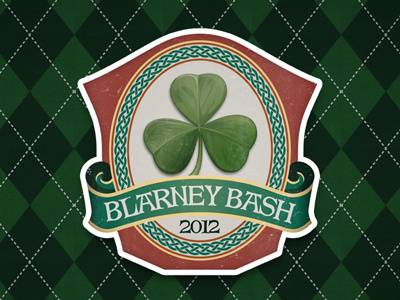 Blarney Bash blarney bash branding irish logo pub
