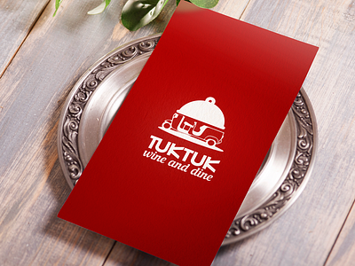 Tuktuk Wine and Dine advertiser advertising brand agency brand and identity branding design illustration logo logo design logo design branding