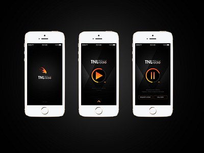 Radio App Design app concept app design mobile app design online radio ui ux