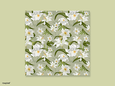 Flowers Pattern - Lily