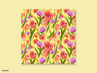 Flowers Pattern - Tulip