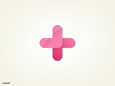 Medical Logo cross design flat graphic health icon logo medical minimal vector