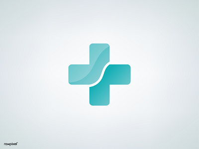 Medical Logo cross design flat graphic health icon logo medical minimal vector