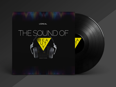 LP Cover Print - L'Oreal Sound of Beauty