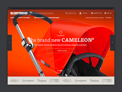 Online Store Landing Page - Design - eCommerce