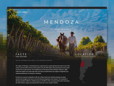 Wine Landing Page - Clean Website Design
