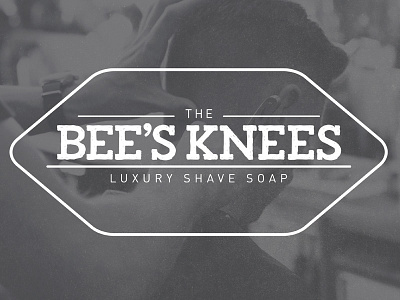 The Bee's Knees branding concept lettering letters logo type typography vintage wip