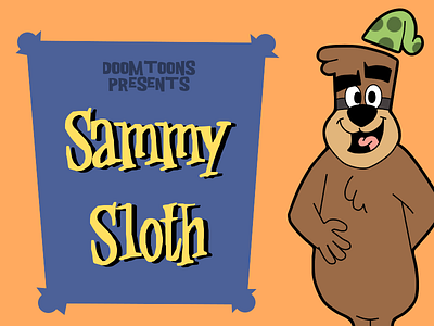 Sammy Sloth cartoon