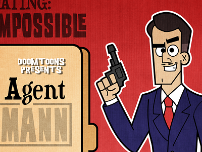 Agent Mann cartoon