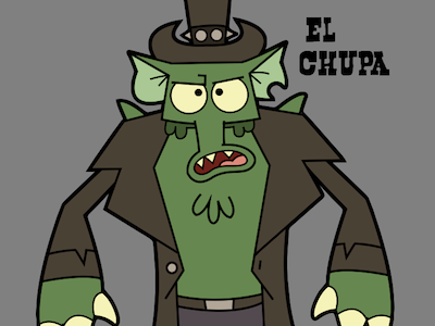 El Chupa cartoon