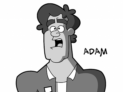 Adam cartoon