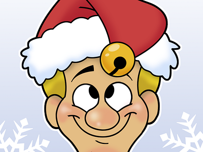 December 2017 cartoon christmas holidays santa winter