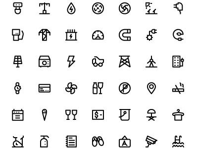Smoth technology Icons