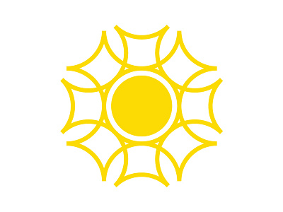 Sixteen design icon illustration onethousandsplendidsuns sun weather