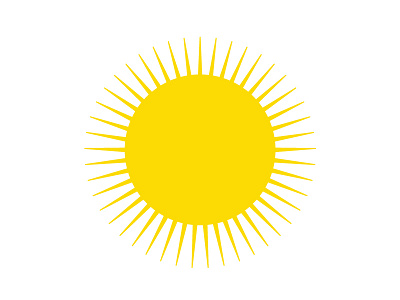 Eighteen design icon illustration onethousandsplendidsuns sun weather