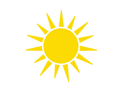 Nineteen design icon illustration onethousandsplendidsuns sun weather