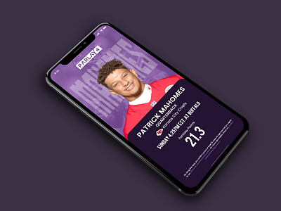 betting app ui concept