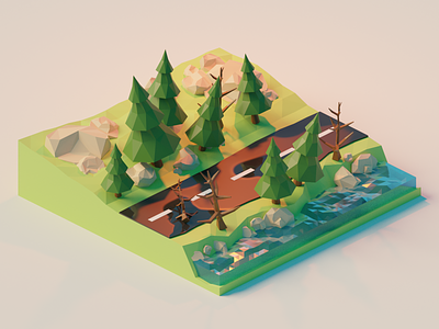 Forest Diorama