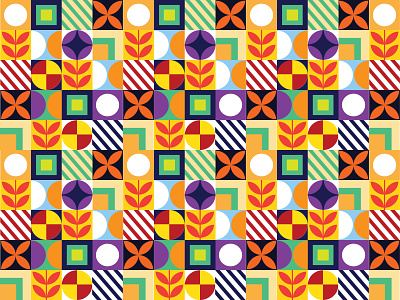 unique geometric pattern.
