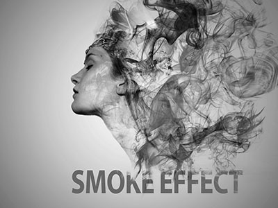 Smoke Effect01 abstract gray scale photoshop smoke effect