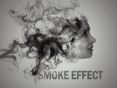 Smoke Effect02 abstract gray scale smoke effect