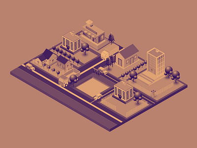 Isometric Illustratiom 06