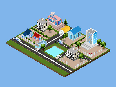 Isometric Illustration.