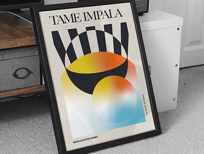 Tame Impala costa rica design gradient illustration layout poster poster art poster design typography