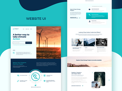 Rewatt Website Design clean design modern ui ux website