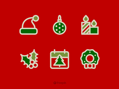 Freebie Holidays icons