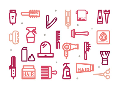 Hair Salon Free Icons