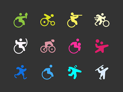 Paralympics Icons