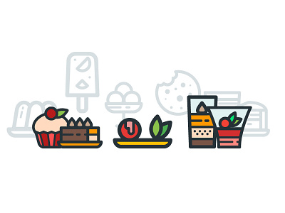 Desserts Icons